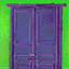 purple door print
