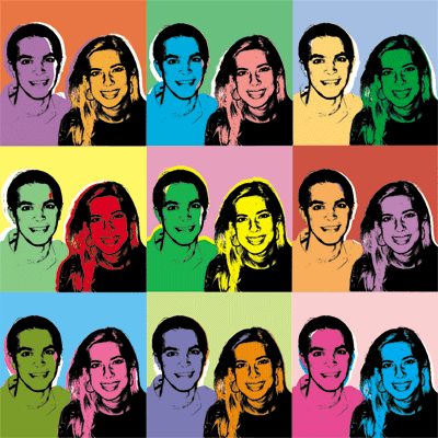 fiancee pop art