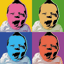 yawning baby photo
